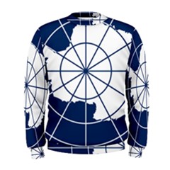 Flag Of The Antarctic Treaty Men s Sweatshirt by abbeyz71