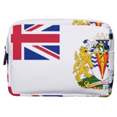 Flag Of The British Antarctic Territory Make Up Pouch (medium) by abbeyz71