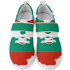Bulgaria Country Europe Flag Men s Velcro Strap Shoes