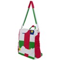Central African Republic Flag Map Crossbody Backpack View1
