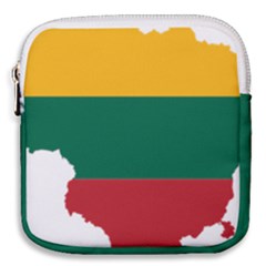 Lithuania Country Europe Flag Mini Square Pouch