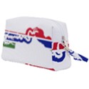 Gambia Flag Map Geography Outline Wristlet Pouch Bag (Large) View2