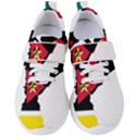 Mozambique Flag Map Geography Women s Velcro Strap Shoes View1