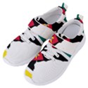 Mozambique Flag Map Geography Women s Velcro Strap Shoes View2