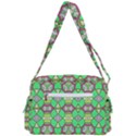 Circles and other shapes pattern                         Buckle Multifunction Bag View3