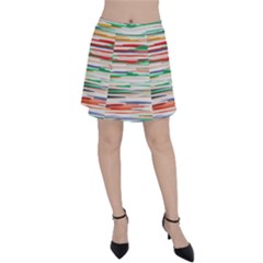 3d Stripes Texture                               Panel Skirt