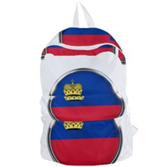 Lithuania Flag Country Symbol Foldable Lightweight Backpack