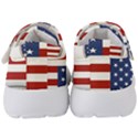 Flag Usa America American National Kids  Velcro Strap Shoes View4