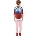 Chile Flag Country Chilean Kids  Quarter Sleeve Raglan Tee View2