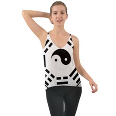 Bagua Yin Yang Yang Yin Chinese Chiffon Cami
