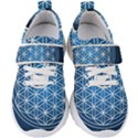 Mandala Flower Of Life Kids  Velcro Strap Shoes View1