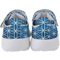 Mandala Flower Of Life Kids  Velcro Strap Shoes View4