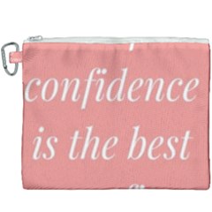 Self Confidence  Canvas Cosmetic Bag (xxxl) by Abigailbarryart