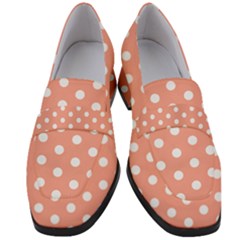 Lady Women s Chunky Heel Loafers