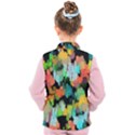 Paint brushes on a black background                               Kid s Puffer Vest View2