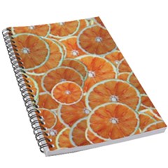 Oranges Background 5 5  X 8 5  Notebook by HermanTelo
