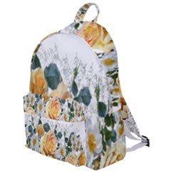 Flowers Roses White Yellow The Plain Backpack by Simbadda