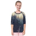 Apocalypse Post Apocalyptic Kids  Quarter Sleeve Raglan Tee View1