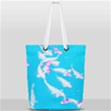 Koi Carp Scape Full Print Rope Handle Tote (Small) View1
