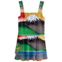 Mount Fuji Japan Lake Sun Sunset Kids  Layered Skirt Swimsuit View1