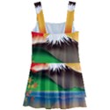 Mount Fuji Japan Lake Sun Sunset Kids  Layered Skirt Swimsuit View2