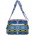 Yellow and blue ovals                                  Buckle Multifunction Bag View3