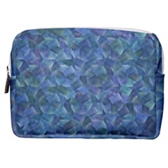 Background Blue Texture Make Up Pouch (medium) by Alisyart