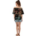 Coffee Anyone Off Shoulder Short Sleeve Top View2