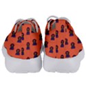 Nerdy 60s  Girl Pattern Orange Kids  Lightweight Sports Shoes View4