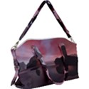 Rocks Sky Landscape Sea Wave Canvas Crossbody Bag View1