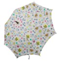 Summer Pattern Design Colorful Hook Handle Umbrellas (Medium) View2