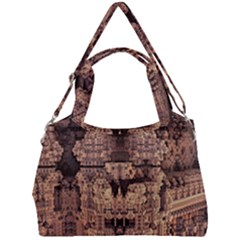 Fractals Abstraction Tla Designs Double Compartment Shoulder Bag