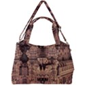 Fractals Abstraction Tla Designs Double Compartment Shoulder Bag View2