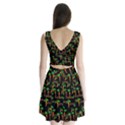 Carrots Pattern Split Back Mini Dress  View2
