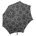 Fabric Geometric Shape Hook Handle Umbrellas (Medium) View2