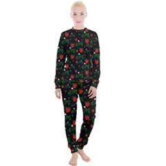Strawberries Pattern Women s Lounge Set