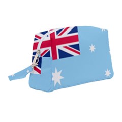 Proposed Flag Of The Australian Antarctic Territory Wristlet Pouch Bag (medium) by abbeyz71