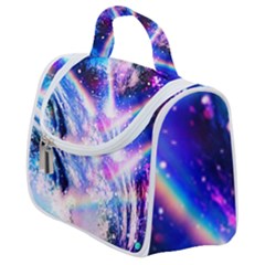 Crystal Wave Pattern Design Satchel Handbag by Sudhe