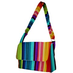 Colorful-57 Full Print Messenger Bag