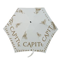Logo Of U S  Capitol Visitor Center Mini Folding Umbrellas by abbeyz71