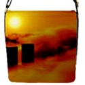 City Sun Clouds Smog Sky Yellow Removable Flap Cover (S) View1