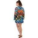 Graffiti Colourful Street Art Art Long Sleeve Kimono View2