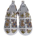 Abstract Texture Artistic Art Kids  Velcro No Lace Shoes View1