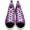 Ethnic Seamless Pattern Tribal Line Print African Mexican Indian Style Men s Mid-Top Canvas Sneakers View1