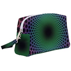 Abstract Patterns Wristlet Pouch Bag (large)