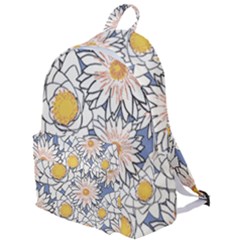 Flowers Pattern Lotus Lily The Plain Backpack by HermanTelo