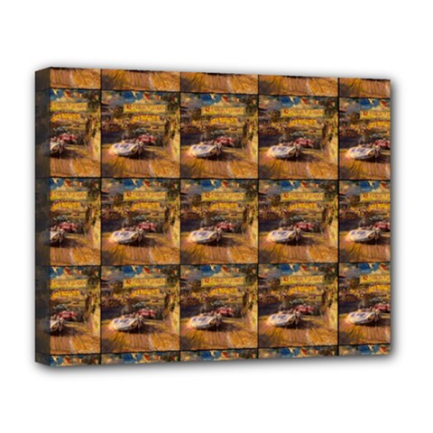 42 Targa Florio Deluxe Canvas 20  X 16  (stretched)
