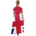 UK Flag Union Jack Waist Tie Boho Maxi Dress View2