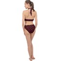 Pattern Seamless Texture Design Halter Side Cut Swimsuit View2