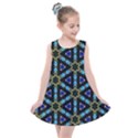 Stained Glass Pattern Church Window Kids  Summer Dress View1